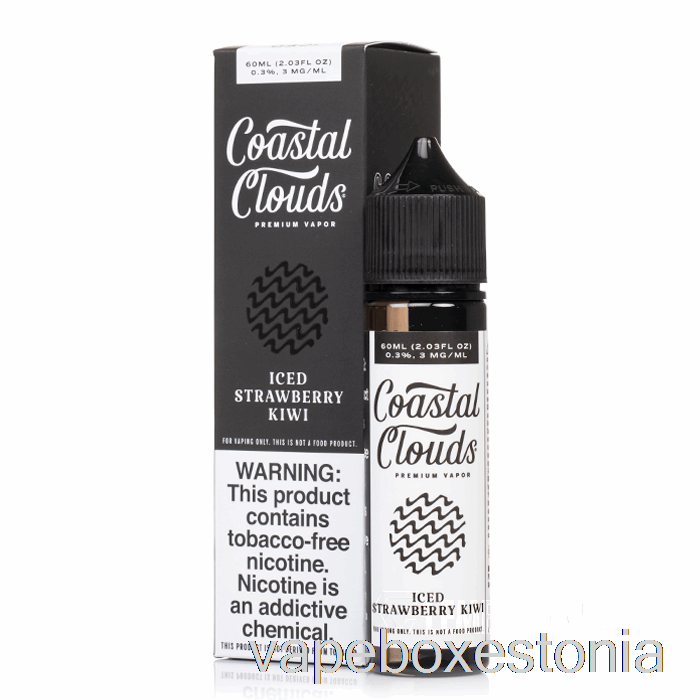 Vape Box Estonia Jäämaasikas Kiivi - Rannikupilved Co. - 60 Ml 3 Mg